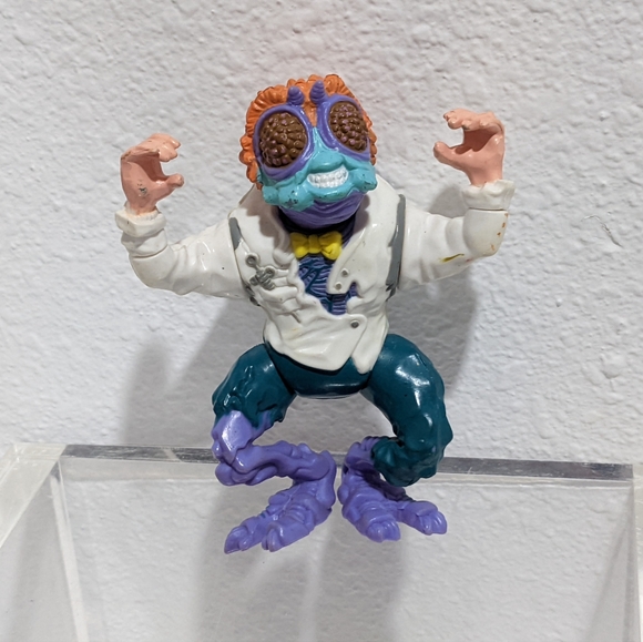 Teenage Mutant Ninja Turtles TMNT Baxter Stockman Figure 1989 - Picture 1 of 4